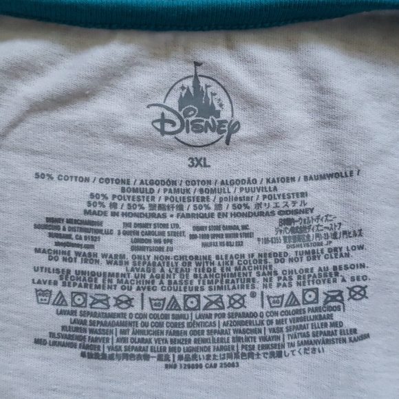 **FIRM** Disney Plus-Size Women's Jasmine Ringer Tank Top - Picture 7 of 9